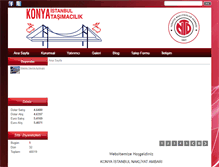 Tablet Screenshot of istanbulkonyanakliyat.com